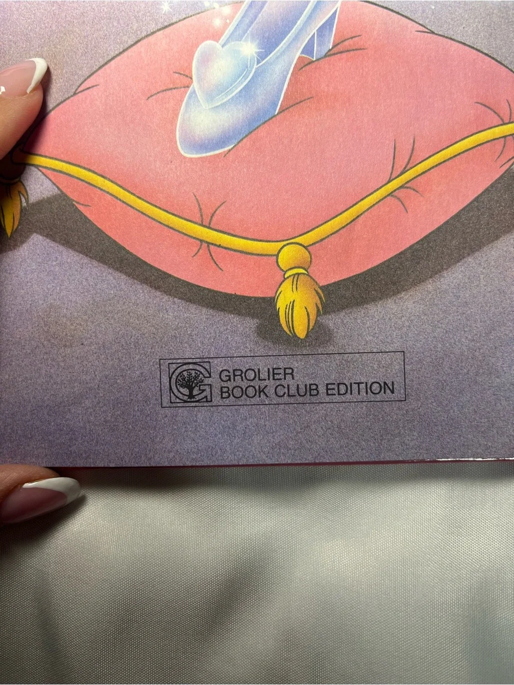 Disney’s Wonderful World Of Reading Cinderella 1995 Grolier‎ HC Book Club Rare